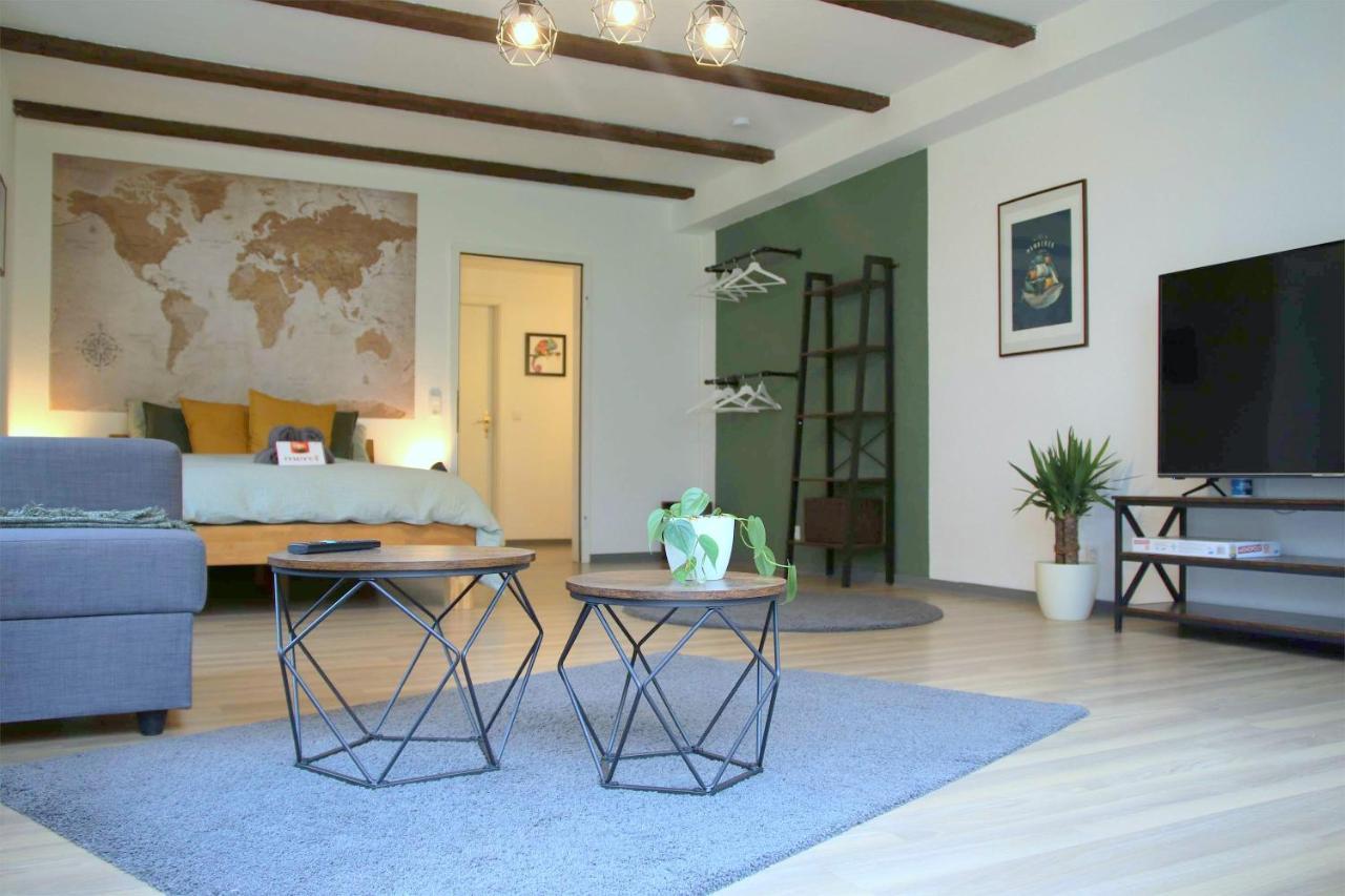Studio-Apartment Mit Garten, Parkplatz & Kueche Offenburg Bagian luar foto