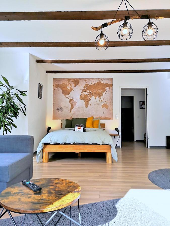 Studio-Apartment Mit Garten, Parkplatz & Kueche Offenburg Bagian luar foto